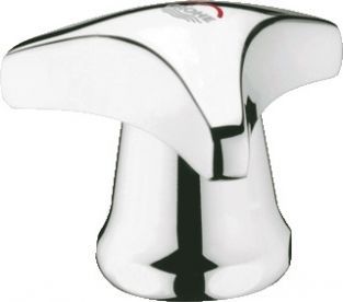 Grohe Trecorn kraangreep warm/rood 45081000